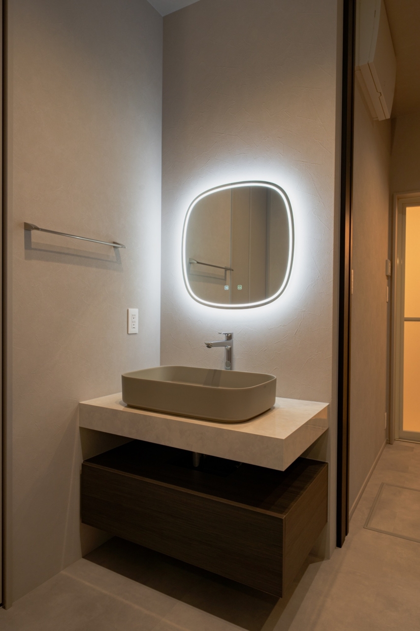 造作洗面化粧台