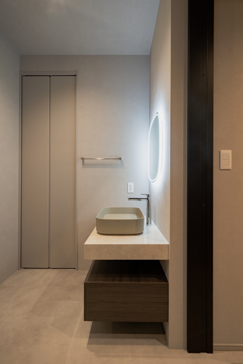 造作洗面化粧台