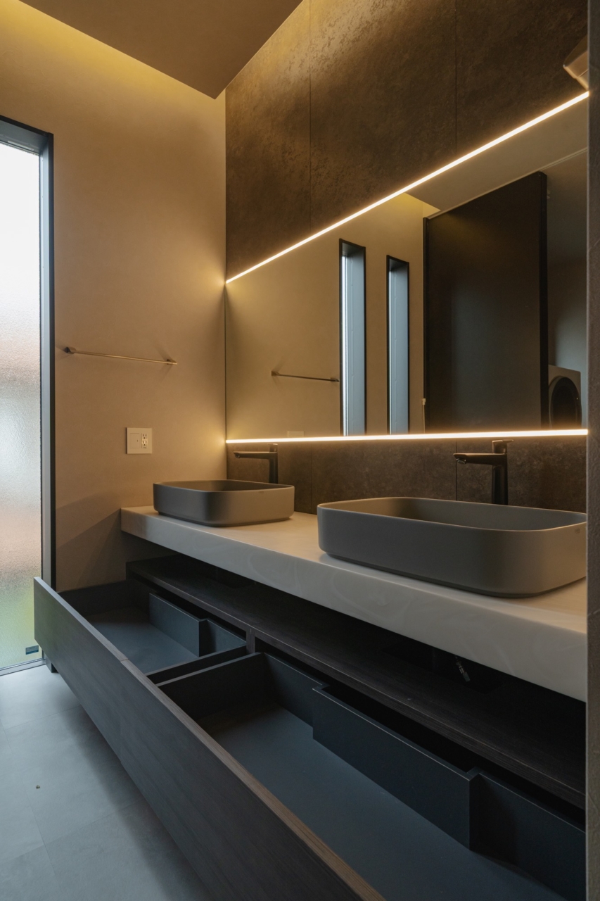 造作洗面化粧台